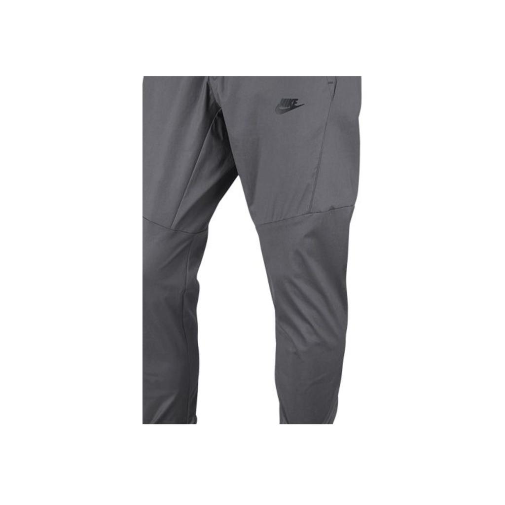 Nike Sports Lifestyle Series Logo Print Cuffed Sweatpants Men Bottoms Gray 823364-036