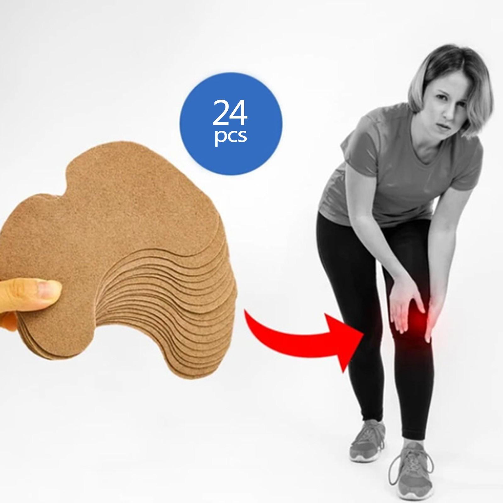 

24PCs Knee Plaster Sticker Extract Joint Ache Pain Relieving Paster Knee Rheumatoid Arthritis Body Patch One Size коричневый