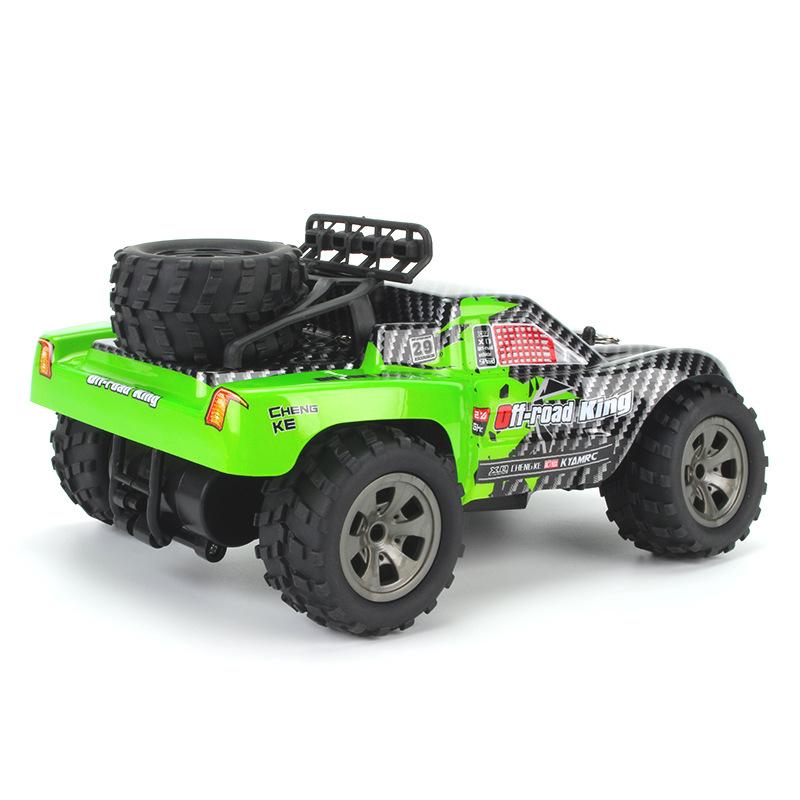 1:18 Scale 2.4G RC Short Course Truck, 18km/h High Speed Off-Road Toy Car With Spare Tire & Stylish Remote, For Kids Indoor Outdoor Play