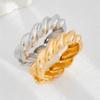 Trendy Irregular Spring Bangles Punk Style Wide Cuff Bracelets Exaggerated Bracelet for Couples and Party Occasions