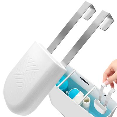 Toilet Tank Cleaner Tablet Holder Organizer Shelf Toilet Bowl Tablets Holder for Bathroom Home Apartment School Dorm Hotel