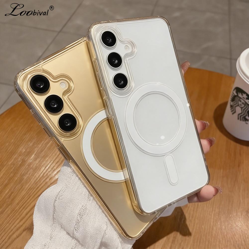 Transparent for Acrylic Case for Samsung Galaxy S26 S2 Ultra S24 S23 Plus S22 S21 FE A A6 A16 A3 A1 Clear Cover