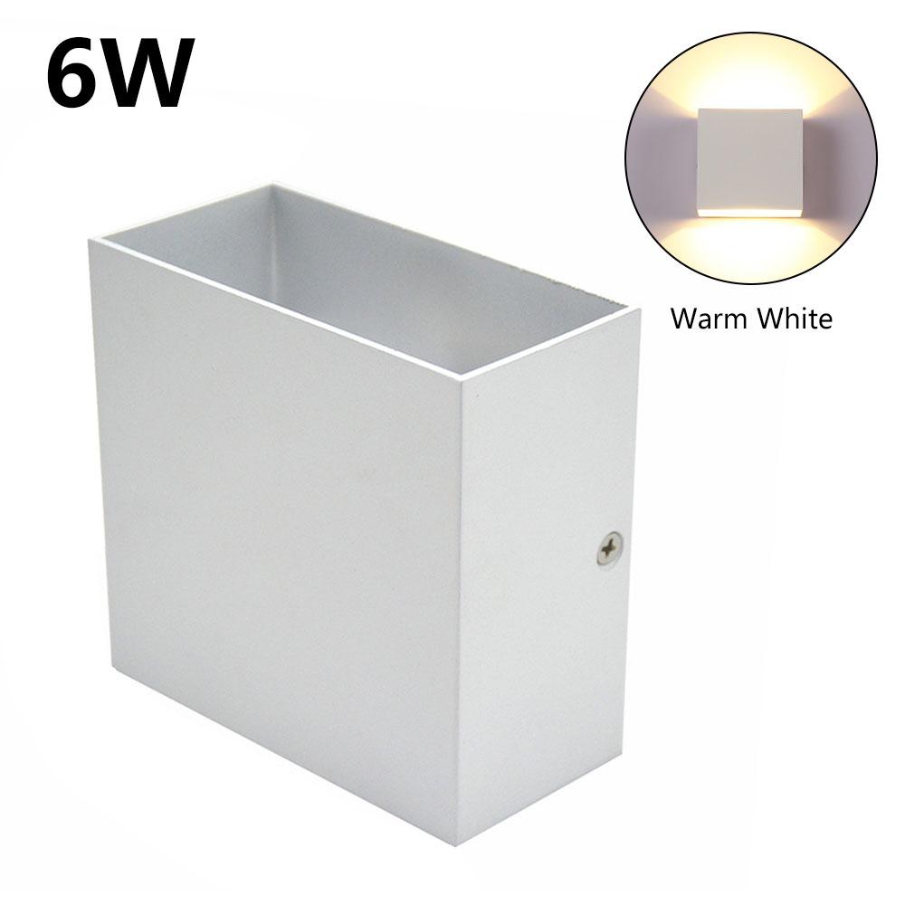 6W/12W Wall Light Porch Garden Wall Lamp Glowing Up and Down Living Room Bedroom Bedside Lamp Corridor Stair Lamp AC 85-265V