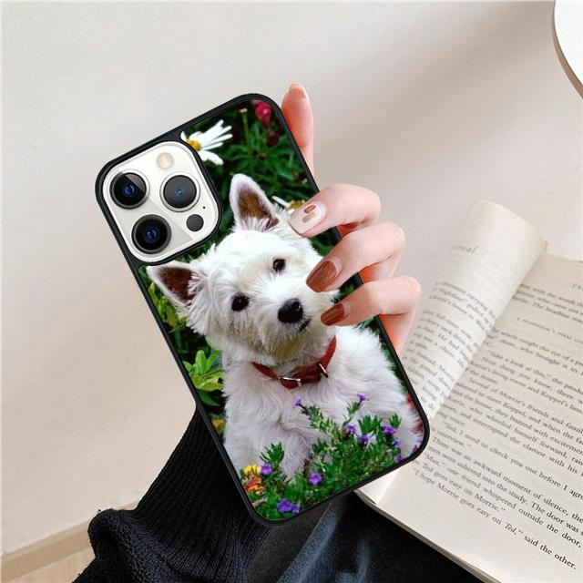 

Whippet mum Westie West highland terrier dog Phone Case Cover For iPhone 17 Air 15 16 Pro Max 14 13 12 11 Pro Max Plus SE iPhone 11pro max