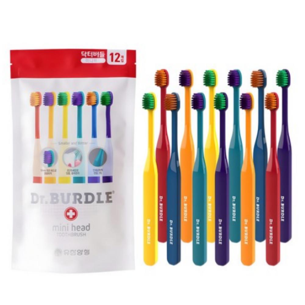 

Мини-зубная щетка с головкой 18 мм, 12 шт.