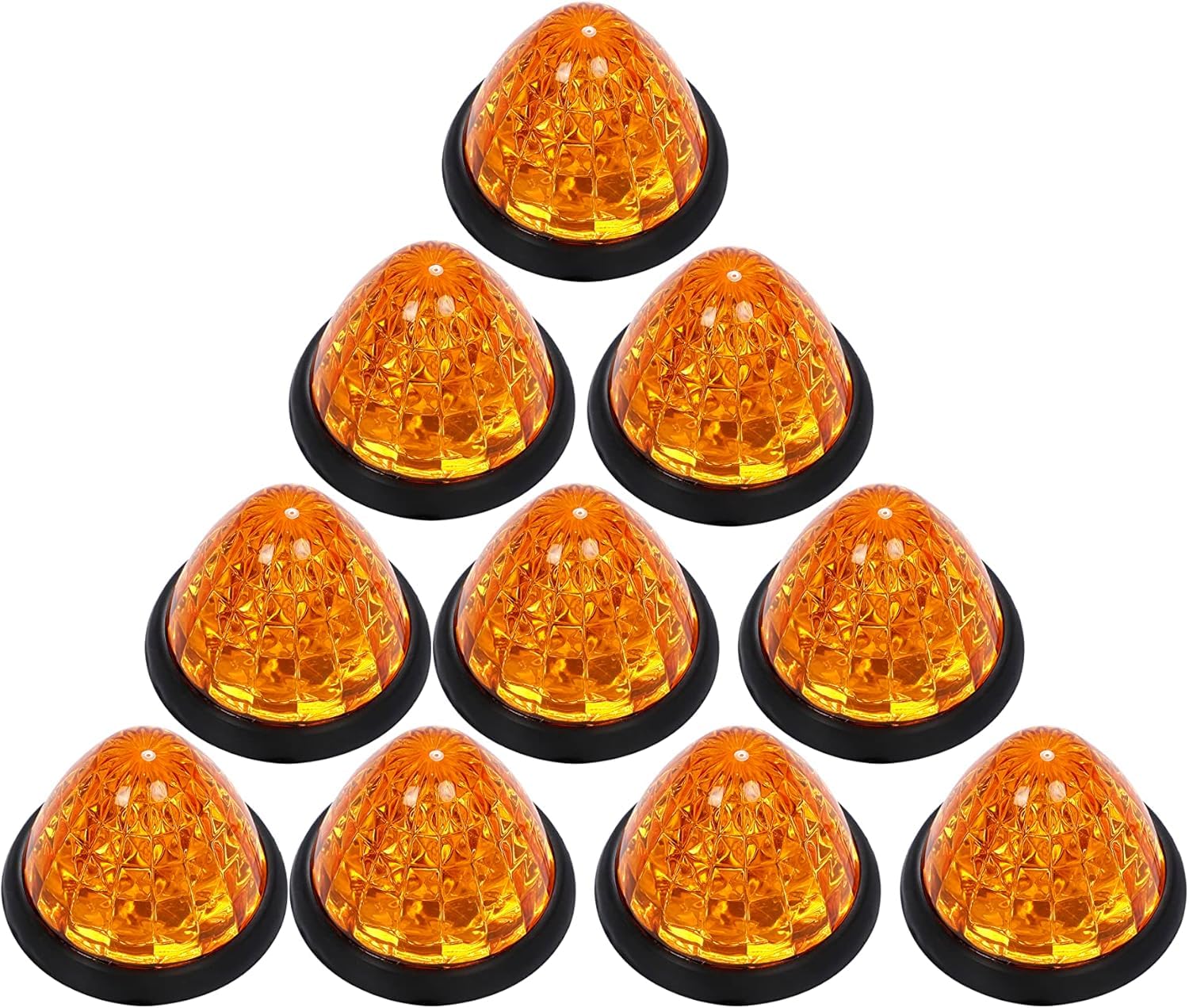 

Ken R Side Marker Lamps for and Deco High 16 Set x x 7 Motor Warm Aftermarket Cornering Lamps for Delica D5 Buses, Trucks, Trucks, Diamond-Cut Lens,