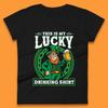 This Is My Lucky Drinking Shirt Irish Womens T-Shirt Mens Tops Tees Unisex