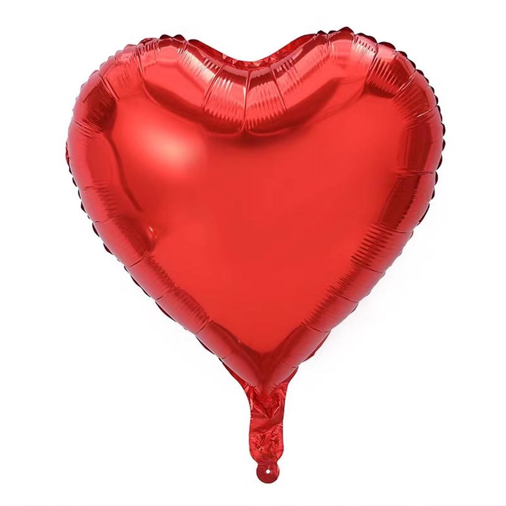 32-Zoll Übergroßer Herzförmiger Aluminiumfolienballon, Hochzeitszimmer-Arrangement, Hochzeitsantrag-Geständnis, Hochzeitsdekoration, Geburtstag