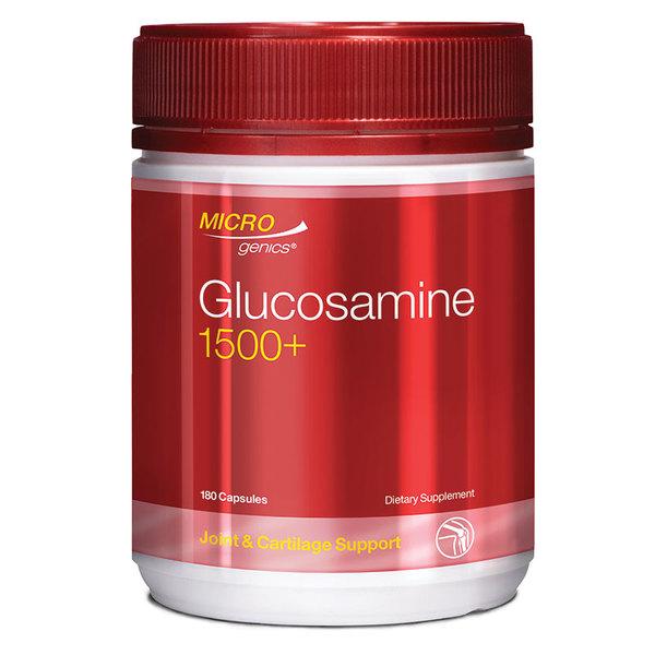 Microgenics Glucosamine 1500+ 180 Capsules