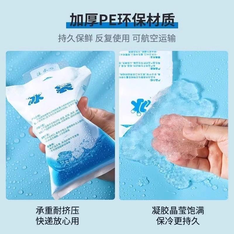 Reusable Water-Filled Ice Pack for Fresh Food Preservation – Free Shipping