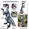 Dinosaur Model Set: T. Rex, Spinosaurus, Mosasaurus, Stegosaurus, Triceratops Cognitive Toys