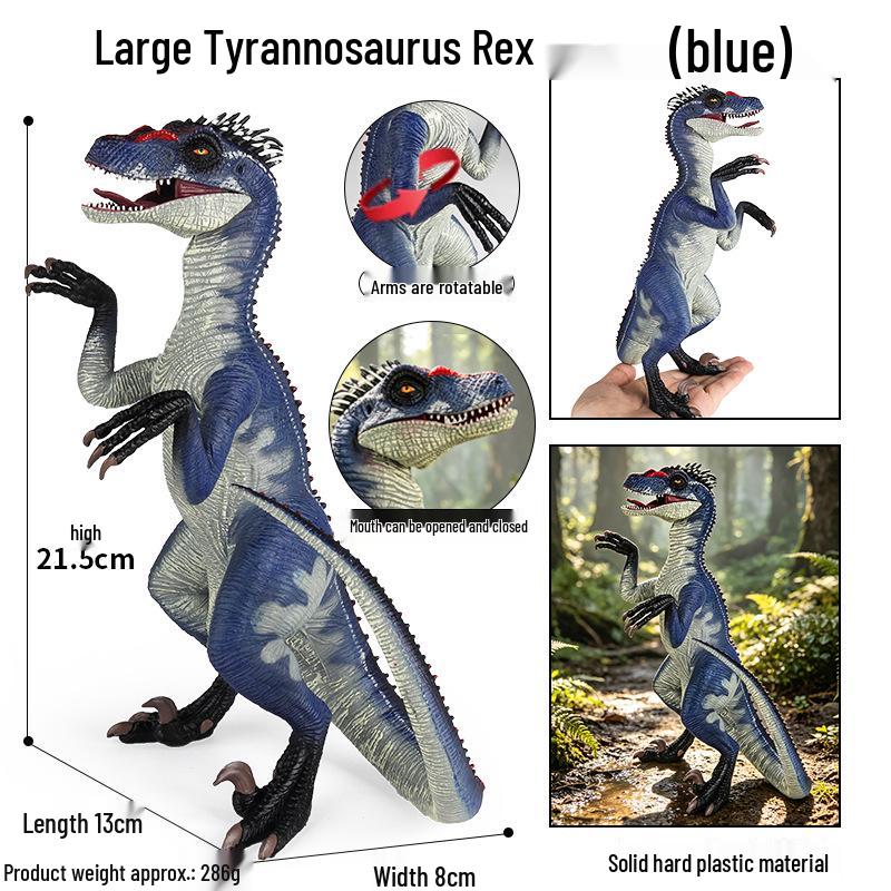 Dinosaur Model Set: T. Rex, Spinosaurus, Mosasaurus, Stegosaurus, Triceratops Cognitive Toys