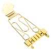 Bass Bridge Tailpiece Zinc Alloy 6 String Electric Bass Bridge Tailpiece Replacement Gold