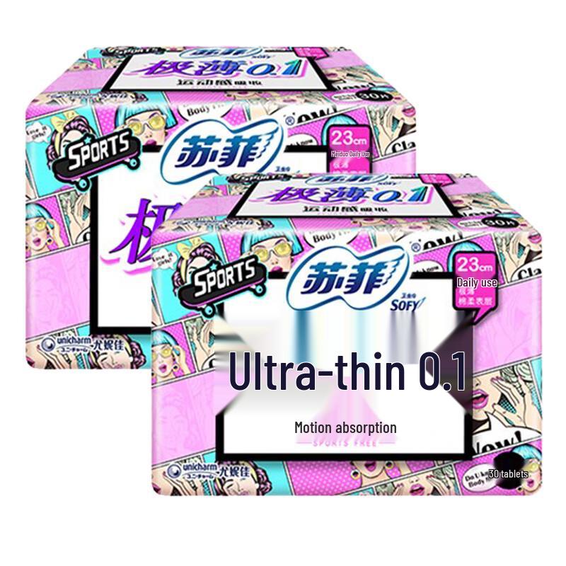 Sofy Ultra Thin Sport-Fit Daily Sanitary Pads