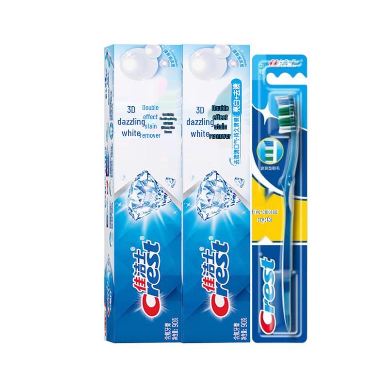 

Crest 3D White Toothpaste & Toothbrush Oral Care Set