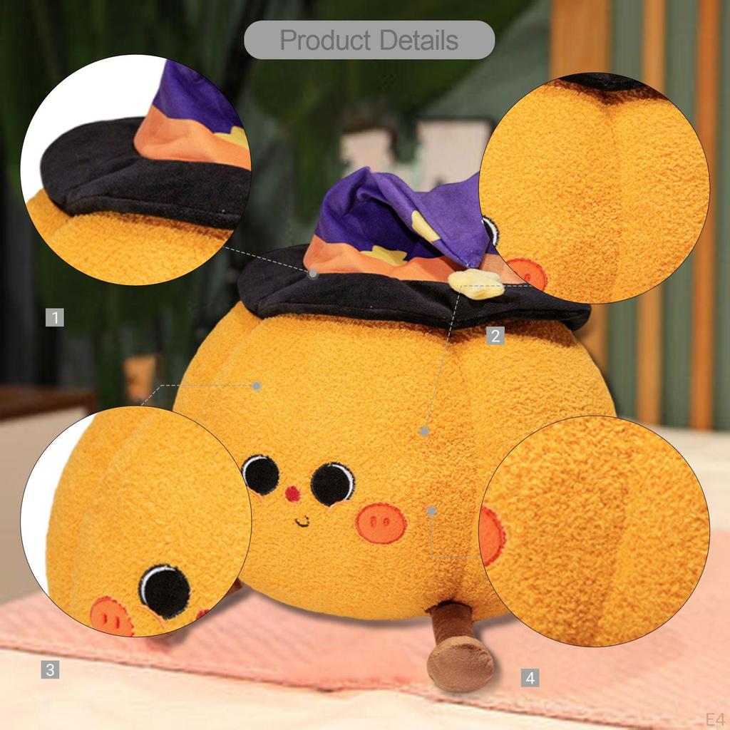 Halloween Toy Cushion Cute Cartoon Ornaments Comfortable Creative Stuffed Children Gift