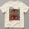 Yayoi Kusama Augen Kunst-T-Shirt | Pop Art Polka Dot Augen Grafik T-Shirt