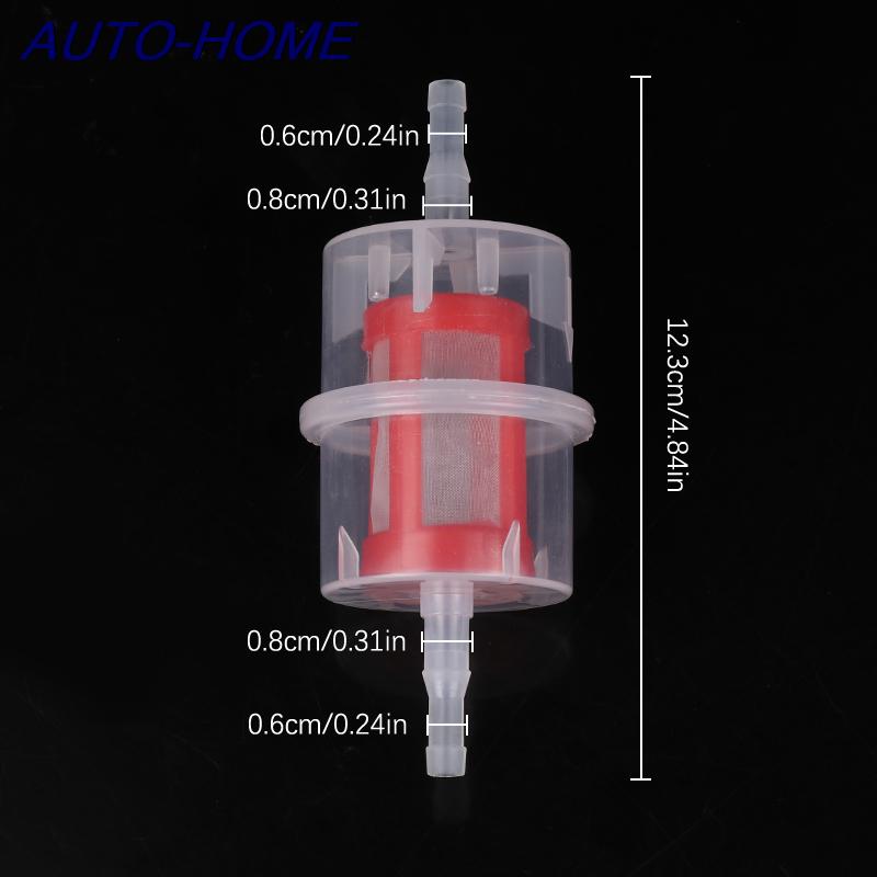 1PC Universal Car Parts Large Inline Fuel Filter Pipe Hose Car Diesel 6Mm 8Mm Accessories Automobiles Replacement Parts