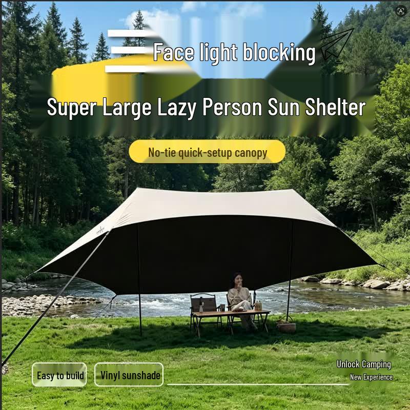 HODTOWN Quick Setup Camping Tarp with UV Protection