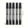 10pcs Permanent Marker Set, Waterproof Black Ink High-Capacity Oil-Based Office Supplies for  Office Supplies and Accessories