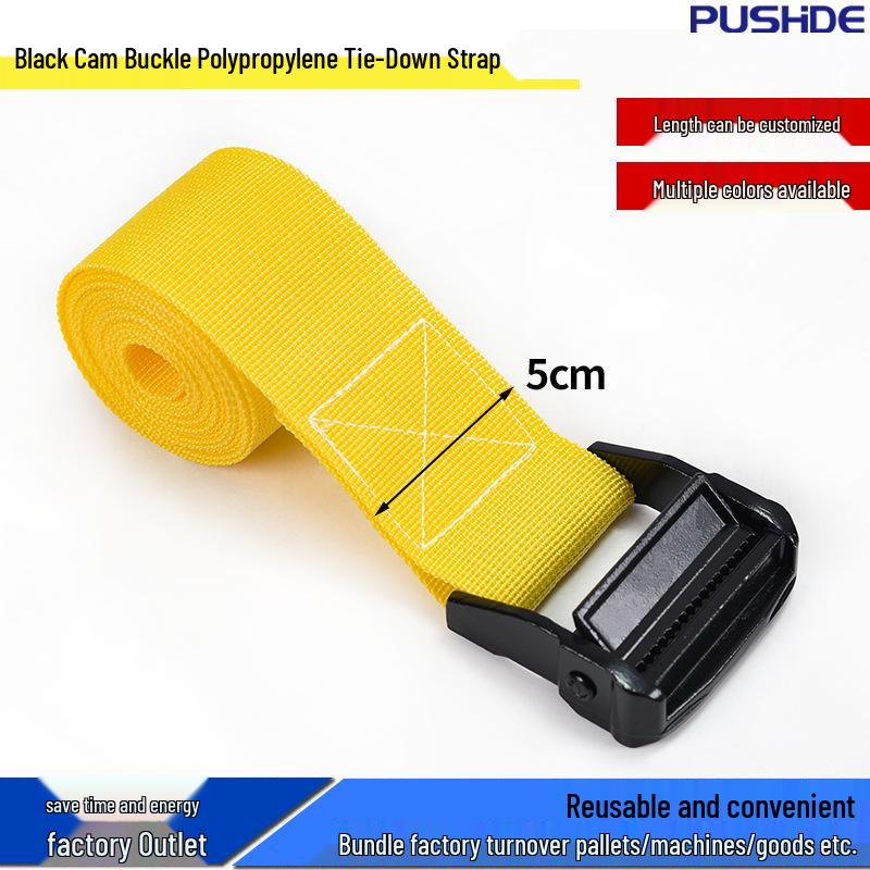 Zinc Alloy Cam Buckle Polypropylene Strap for Cargo Tie-Down
