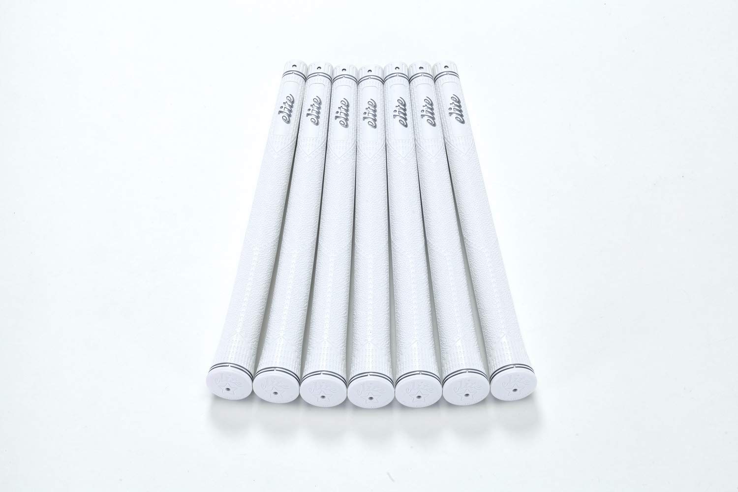 

elitegrips Гольф Грипсы CX50 серебристые с задней линией набор из 7 штук, белые,