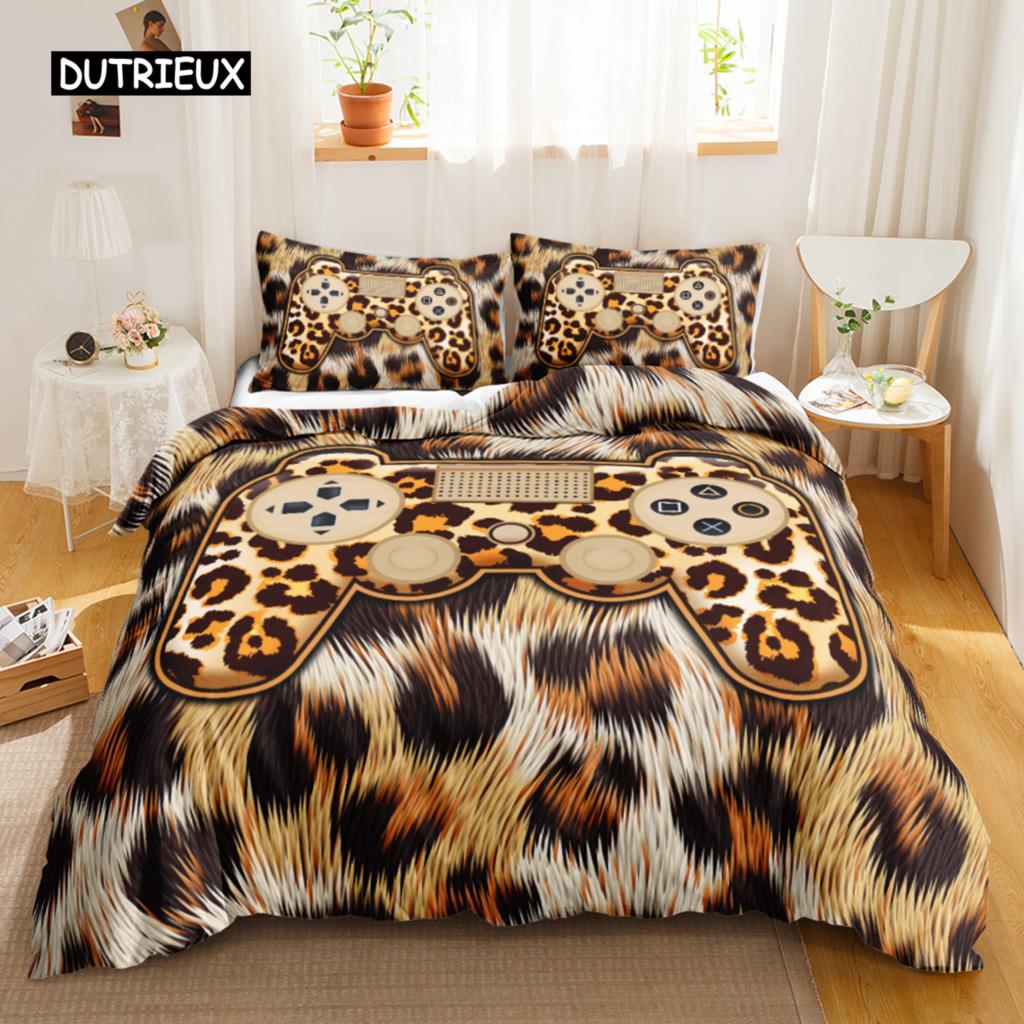 

Игровой комплект постельного белья для мальчиков и детей, комплект постельного белья для геймпада, контроллер для видеоигр, одеяло, чехол для девочек-подростков, полиэстеровый чехол-одеяло EU single(135x200cm)