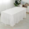 Colorful Thickened Waterproof Disposable Table Skirt Set for Birthdays, Parties, and Weddings