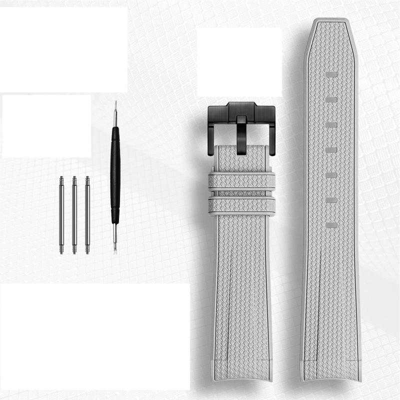 

Гумовий ремінець для годинника Rolex Omega X Swatch Joint MoonSwatch Constellation Водонепроникний спортивний 20-міліметровий ремінець із загнутим кінцем 20mm