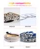 WLED Strip Controller LED Lighs Over 100 Dynamic Lighting Modes DIY WiFi APP Control 800 IC RGB RGBW No Need Hub
