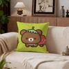 Cute Rilakkuma Cushion Cover Cushion Cover Set 4Pcs 50x50 45x45 40x40 Pillowcase Decorative Sofa Home Decor