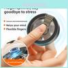 Magnetic Phone Holder With Finger Ring Stand For Desk And Home Office