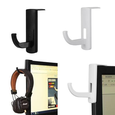 Storage Household Adhesive Plastic Stand Monitor Holder Earphone Accessories Headphone Hook