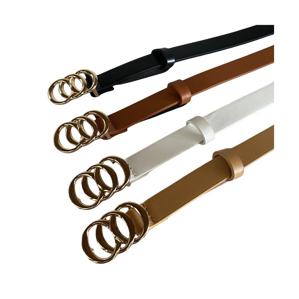 The New Design of The Women's Belt Is A Niche Korean-style, Fashionable and Versatile Pu Belt. It Pairs Well with Jeans and Casual Pants