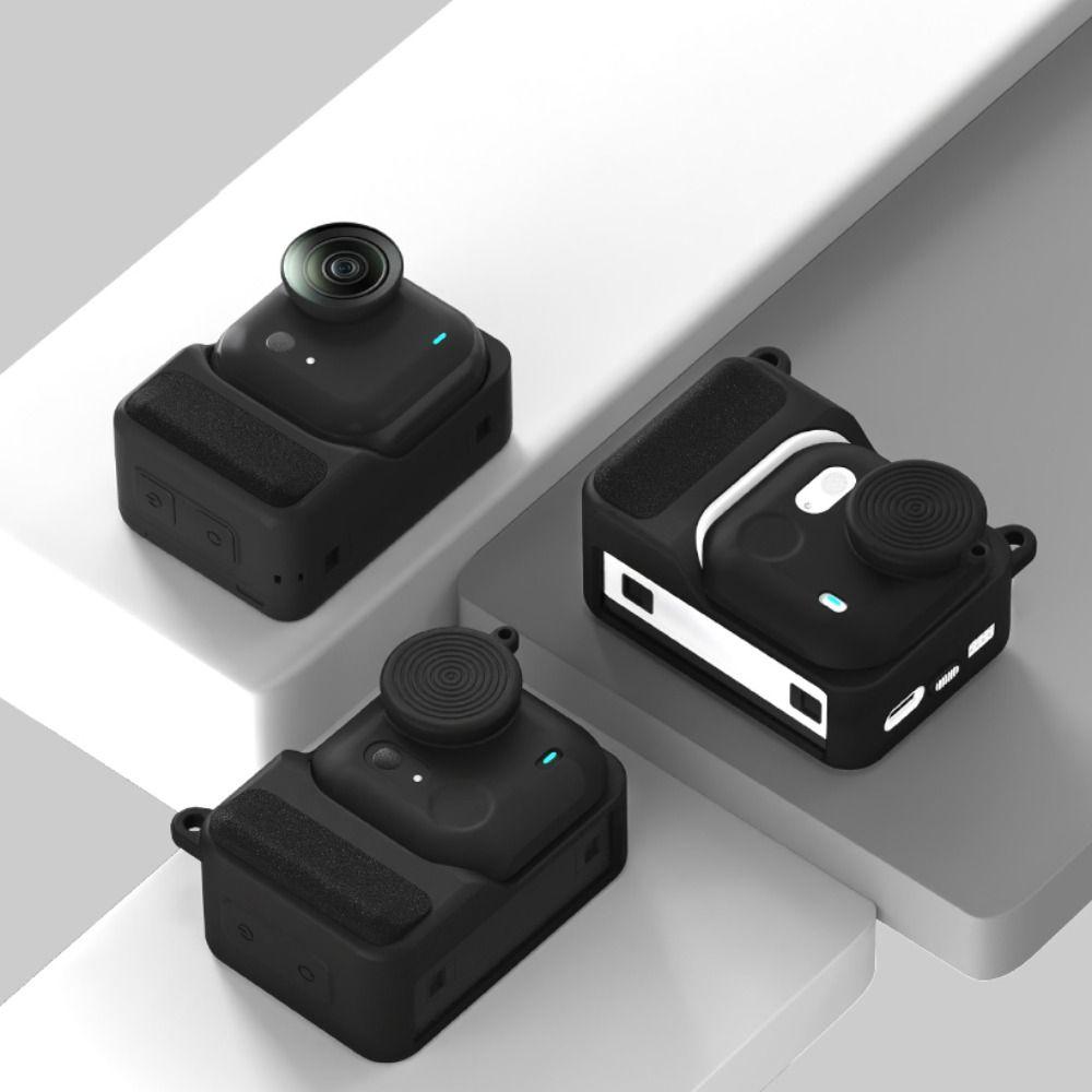 With Anti-lost Rope Camera Protector Lens Cap for Insta360 GO Ultra Action Camera Accessories