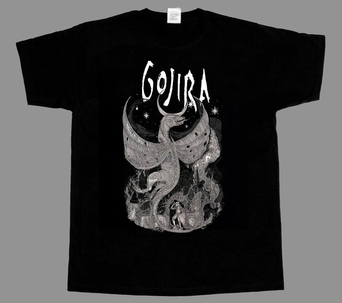 Gojira T Shirt Mens Womens Tees Top Vintage Metal Music Shirt Clothing ..Unisex T-Shirt Mens Womens Tees Top S