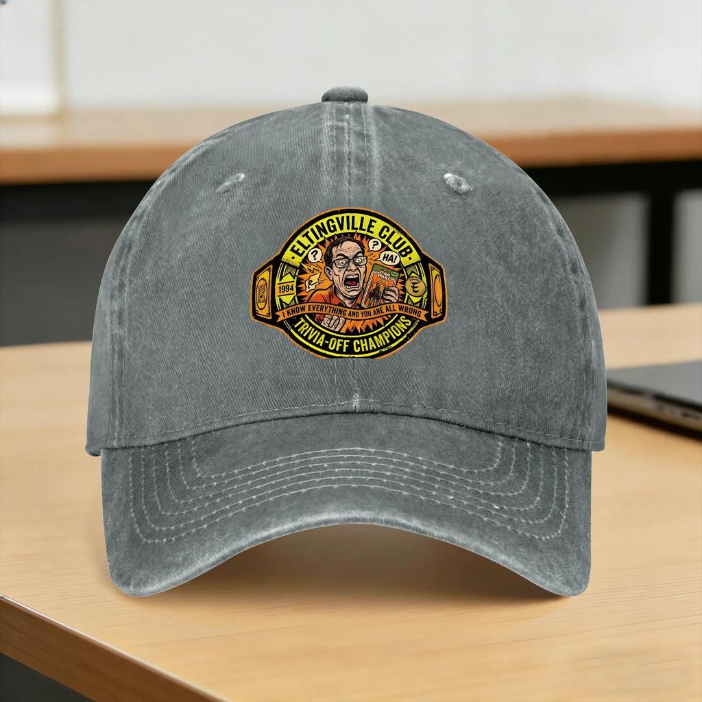 The Eltingville Club Casual Baseball Cap Running Hippie Trucker Hat Spring Sunproof Men Adult Y2k Retro Baseball Caps