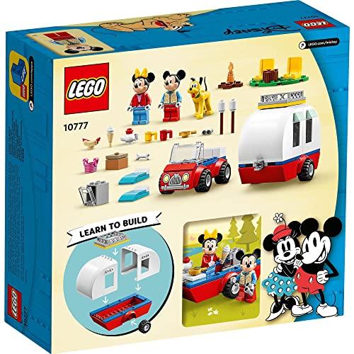 LEGO Mickey & Friends Mickey and Minnie's Exciting Camping Adventure 10777 Toy, Building Blocks, Pretend Play Gift for Boys and Girls, Ages 4 and Up