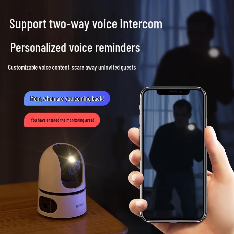 Lechange TA4D Dual-Lens 10MP HD Wireless Home Security Camera (CN version)