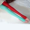 Two Tone Candy Colored Contrast Tights Stockings Open Crotch Designs Asymmetrical Multicolor Pantyhose Hosiery for Women