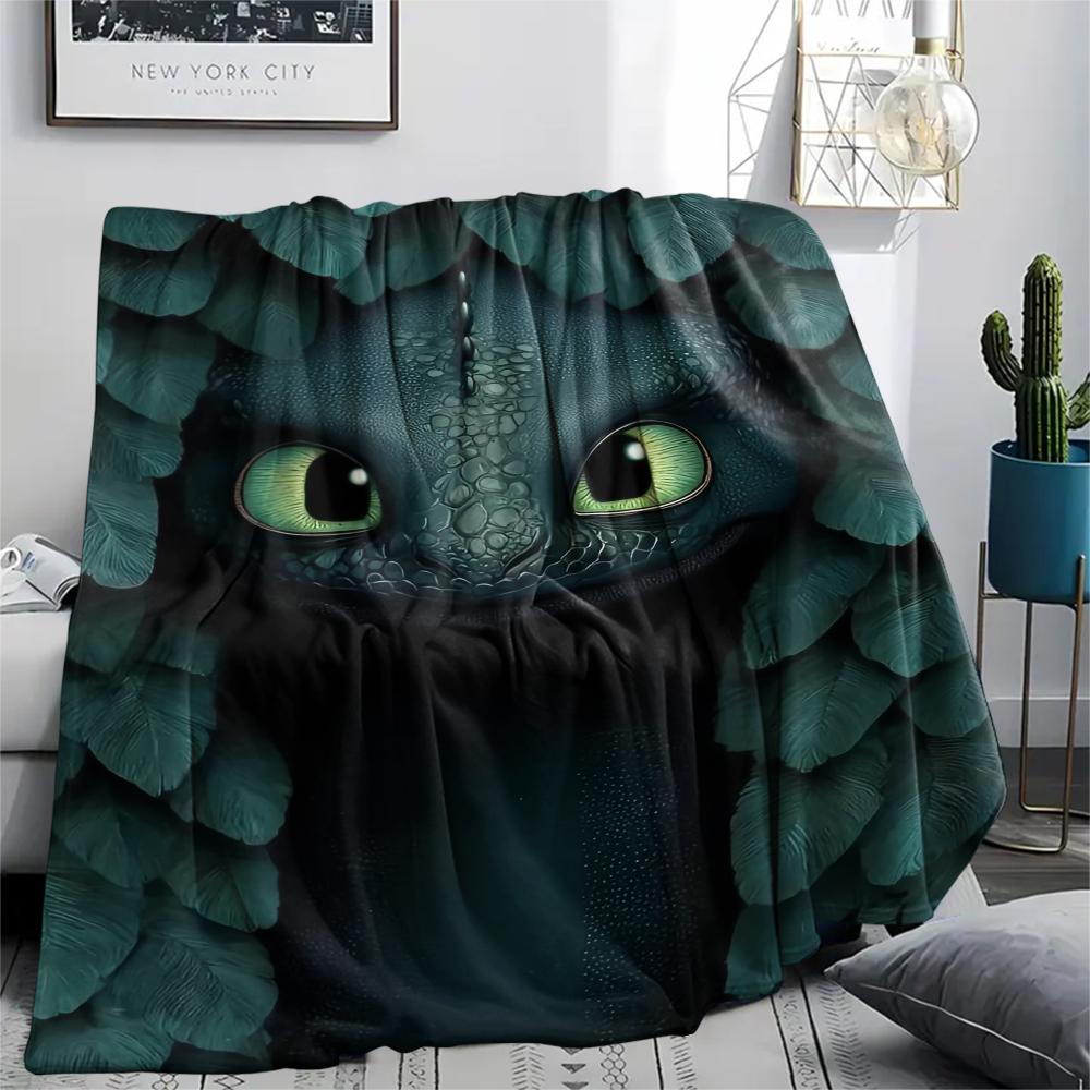 Wie man ein Drachenzahnloses Drachen-Kuscheldecke, HTTYD Fan Weiche Decke, Perfektes Geschenk.chl