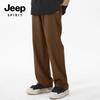 JEEP SPIRIT Men's Autumn Heavy Straight-Leg Casual Sweatpants