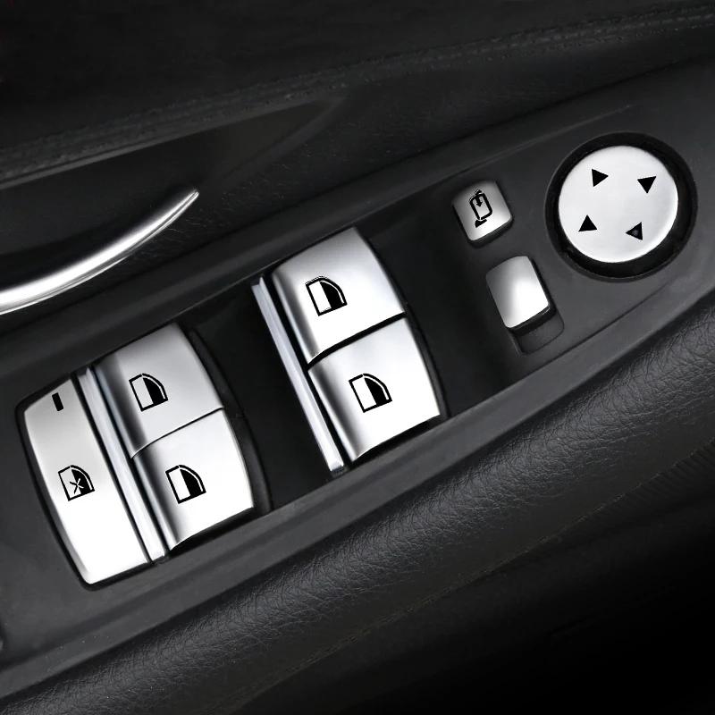 For BMW 5 6 7 Series 5GT F10 F11 F06 F07 F12 F01 F02 Heater Climate Air Conditioning Control Panel Button Cover Automotive Parts