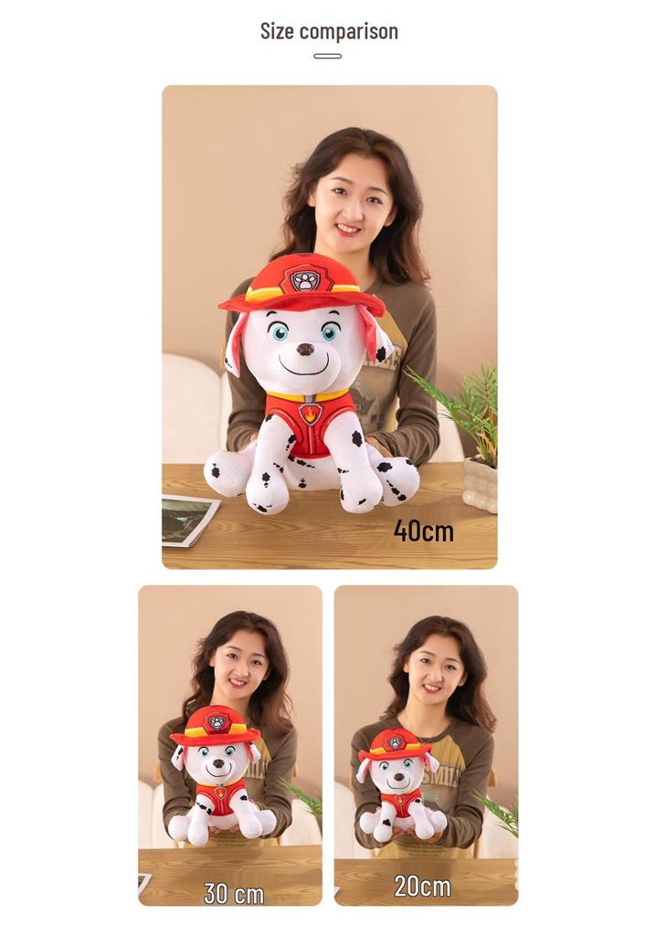 Paw Patrol Action Plush Toy Set: Cute Dog Dolls - Perfect for Children's Birthday Gifts