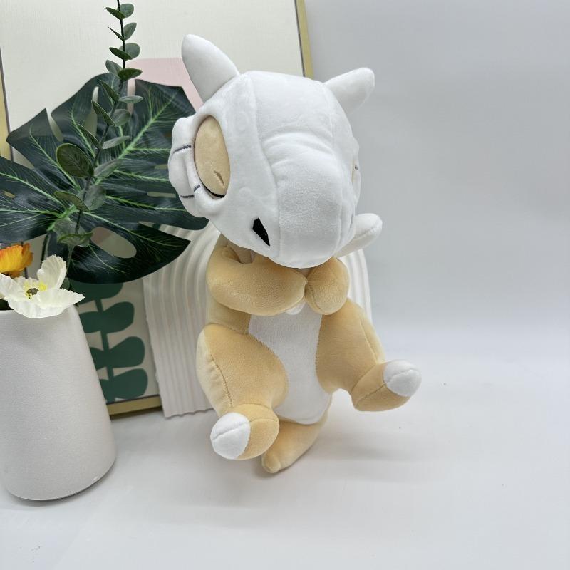 Anime Figures Slowpoke Cubone Plush Stuffed Toy Boys Home Decor Cartoon Sleepy Chikorita Pillow Doll Xmas Holiday Gift
