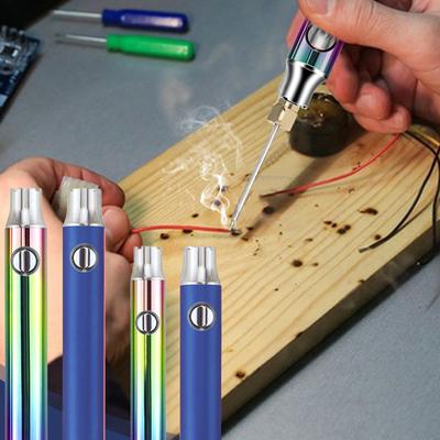 Mini pájecí sada se závitem 510, 3 rychlosti, nastavitelný napěťový akumulátor 650/1100mAh, pero Cart s USB nabíječkou, svařovací nástroj