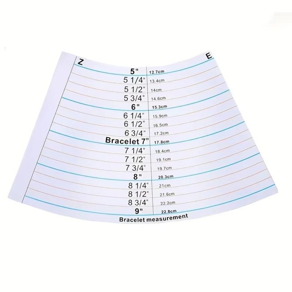 Portable Bracelet Sizer Wrist Size Measurement Bracelet Gauge Calipers  Jewelry Measuring