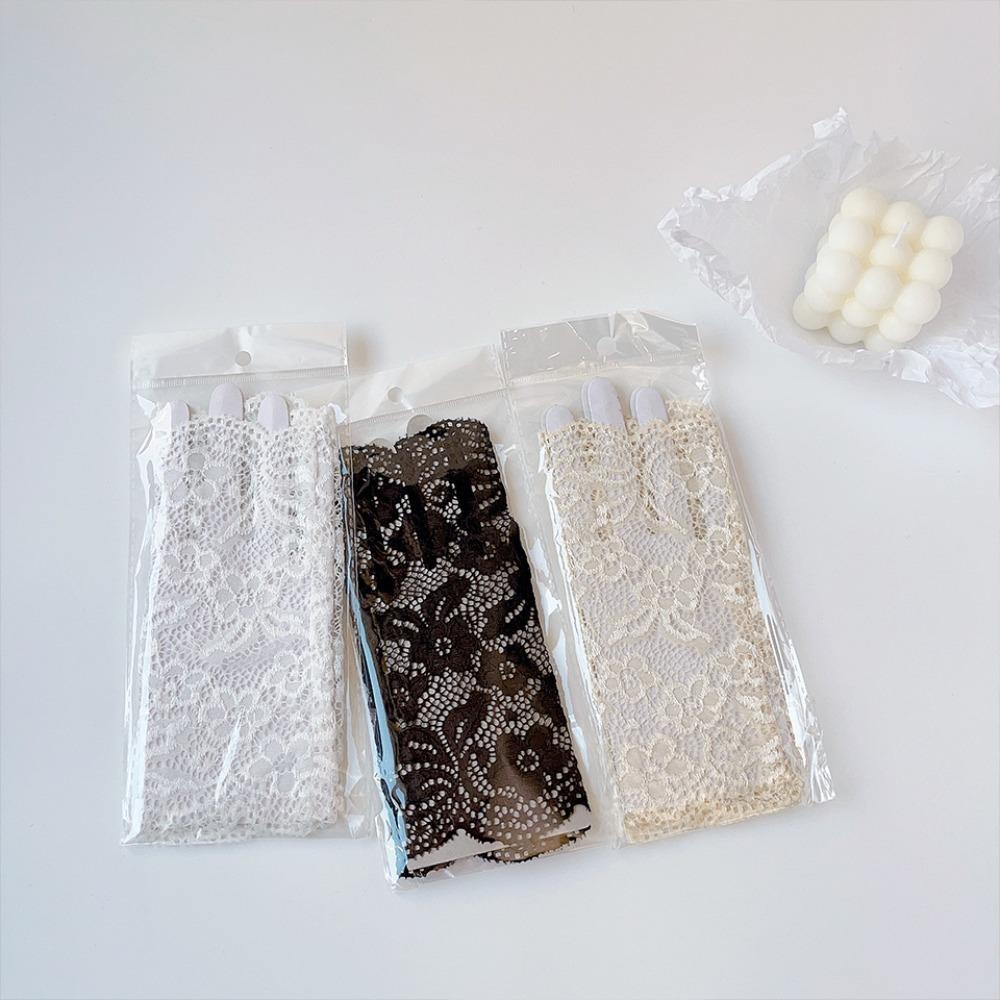 Lace Gloves Bridal Wedding Gloves Sunscreen Gloves Armguard Hot Sale Lace Gloves  Cycling Driving