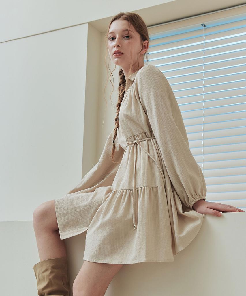 Zero Street [2 Types][4 Colors] Soft Shirt Dress