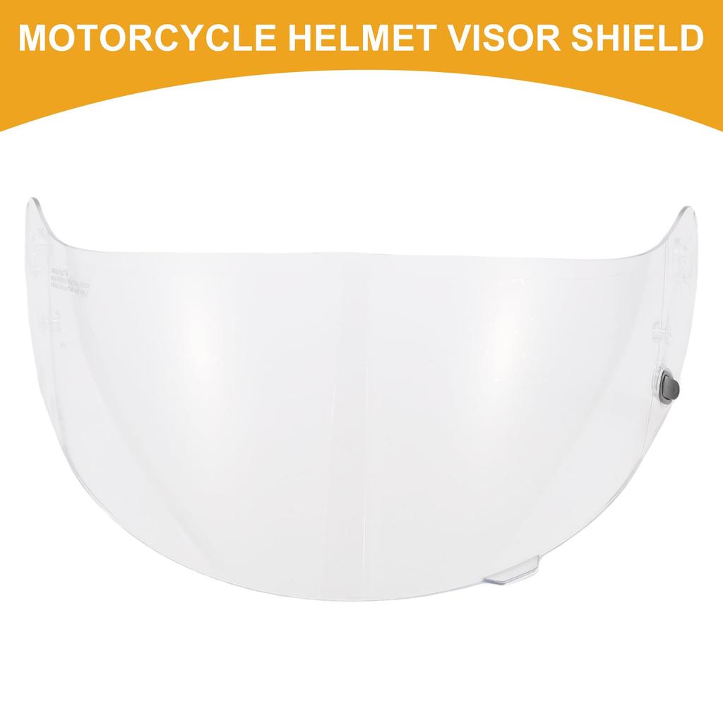 Partuto Motorcycle Helmet Shield - Replacement Helmet Visor - Compatible with HJC CL-16, CL-17, CL-ST, CL-SP, CS-R1, CS-R2, and CS-15 - 1 Clear